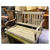 Vintage oak swing