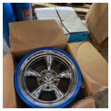 2 New American Racing Chrome Wheels