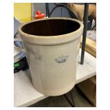 Crock, has been glued back together