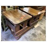 Coffee table and 2 end tables