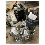 Large lot assorted items cart donï¿½t go