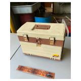 Tackle box and contents