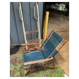 Chair and ladder