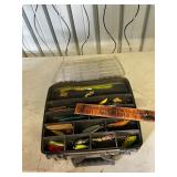 Tackle box and contents
