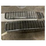 2 55 Chevy grills
