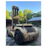 Hyster AC160 fork lift running