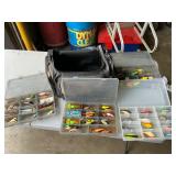 Tackle bag and plugs