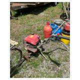 Honda tiller running