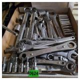 Tray full of Craftsman tools