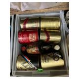 Tote with oil