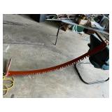 Vintage cross cut saw
