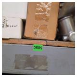 Large lot of braded hose and other parts