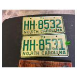 2 1971 NC tags