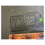 1958 NC tag