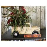 Metal truck decor