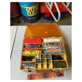 Tackle box and contents
