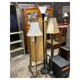 3 floor lamps