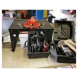 Table, 2 tools