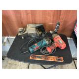 Grinder, drill and sander