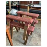 2 sets of saw bucks