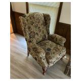2 wing back chairs