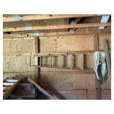 Wooden step ladder