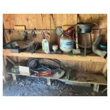 Contents of shelves