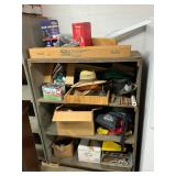 Shelf and contents