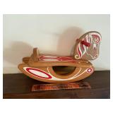 Vintage rocking horse