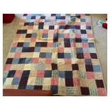 Vintage handmade quilt
