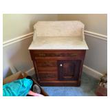 Marble Top Wash Stand