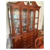 China cabinet and contents