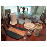 Large lot of glassware and other