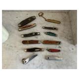 12 Pocket Knives