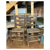 2 antique chairs