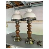 Pair of vintage lamps