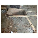 Vintage wheel barrel