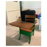 Vintage school desk