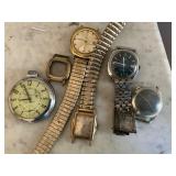 Watches, Bulova 10k RGP & others