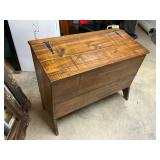 Antique pine chest