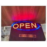 Open sign