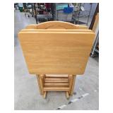Trays with stand