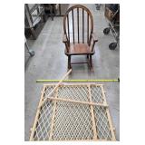 Kids rocker and gate
