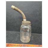 Vintage oil jug