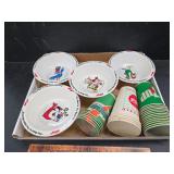 Vintage cereal bowls and others