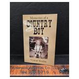 Signed Memories of a Country Boy Cotton Ketchie
