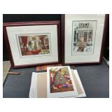 3 William Mangum prints