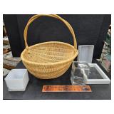 Basket and contents