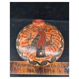 Signed pottery vessel