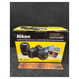 Nikon D3200 appears to be new